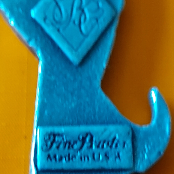 Set Of 3 Pewter Key Rings - Picture 4 of 11